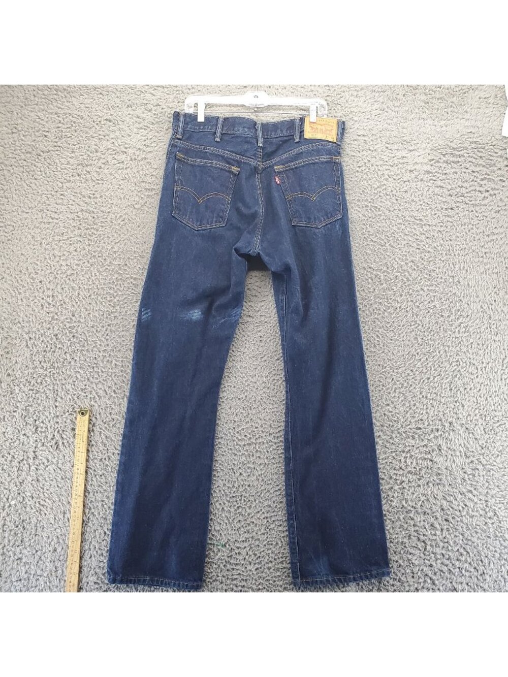 Levis Jeans Mens 34x34 Blue 517 HIgh Rise Bootcut Denim *Read*